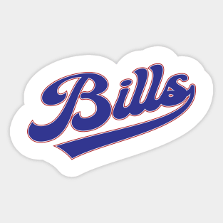 Bills Sticker